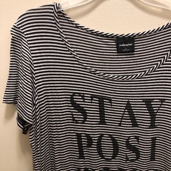 Stay Positive Tee - Picture 2 of 3